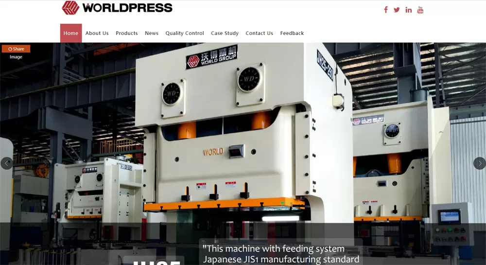 stamping press manufacturer